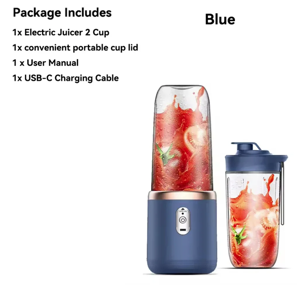 **Ultra-Portable Six-Blade Personal Power Blender**