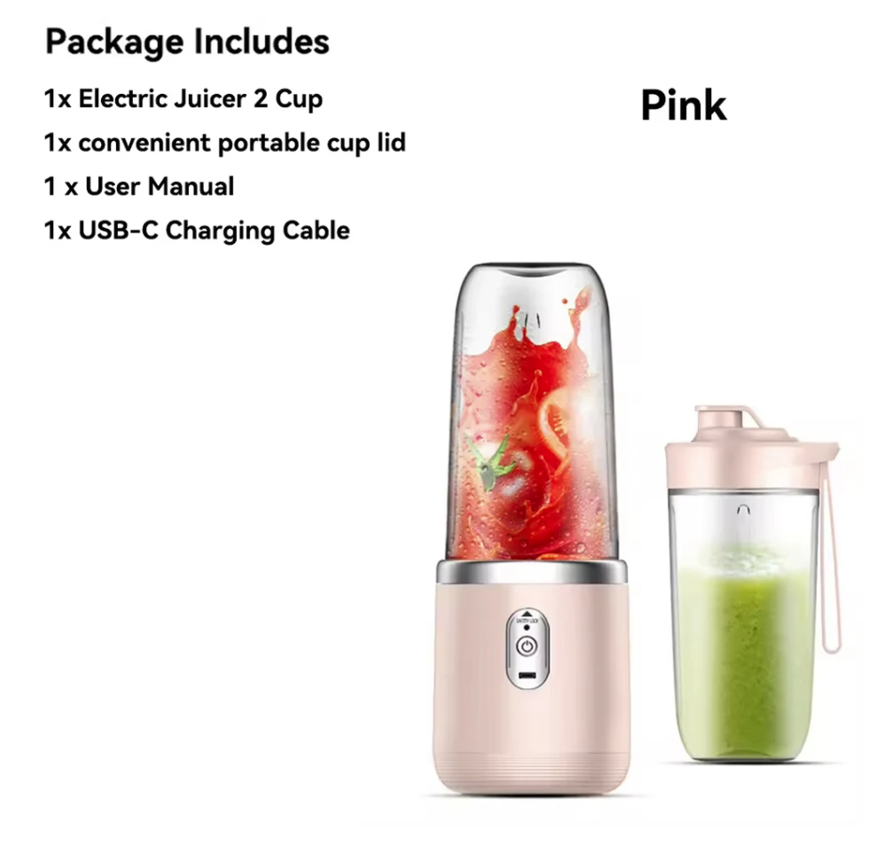 **Ultra-Portable Six-Blade Personal Power Blender**