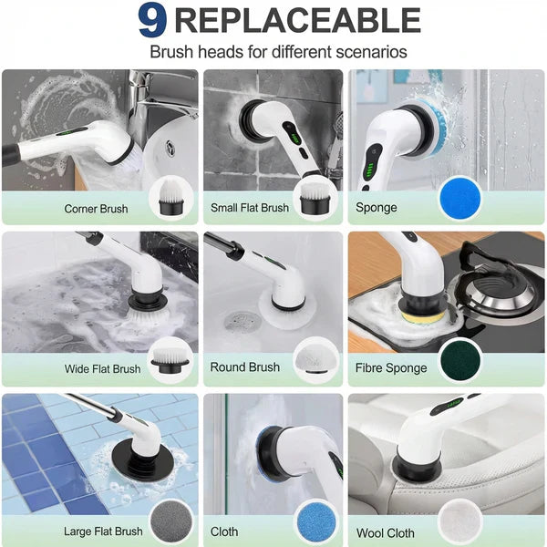 Stone & Hollow™ Electric Spin Scrubber