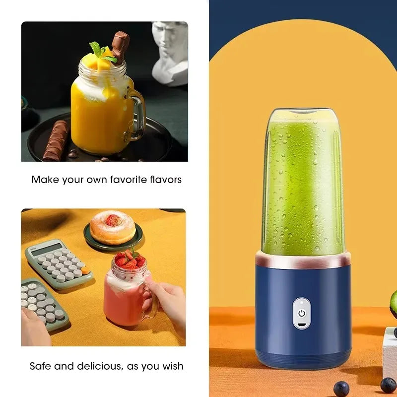 **Ultra-Portable Six-Blade Personal Power Blender**