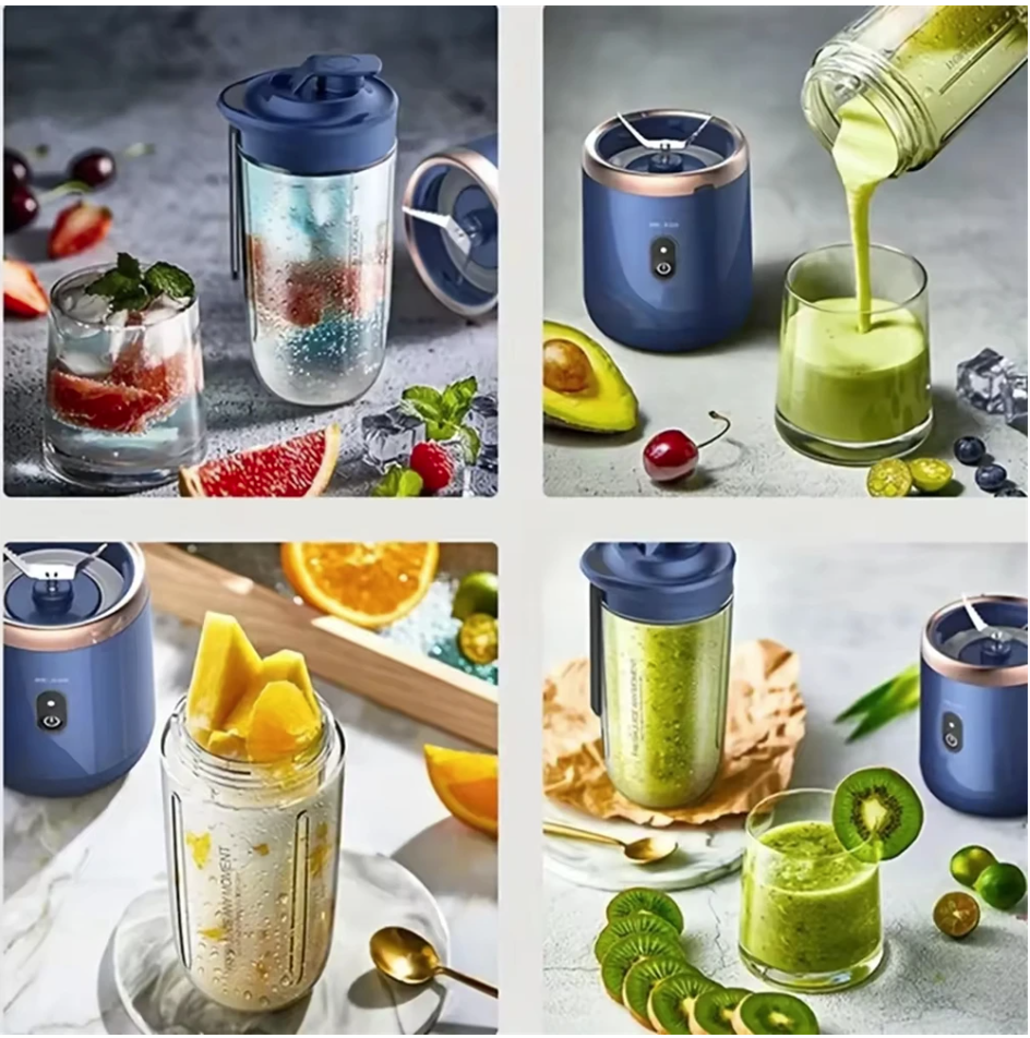**Ultra-Portable Six-Blade Personal Power Blender**