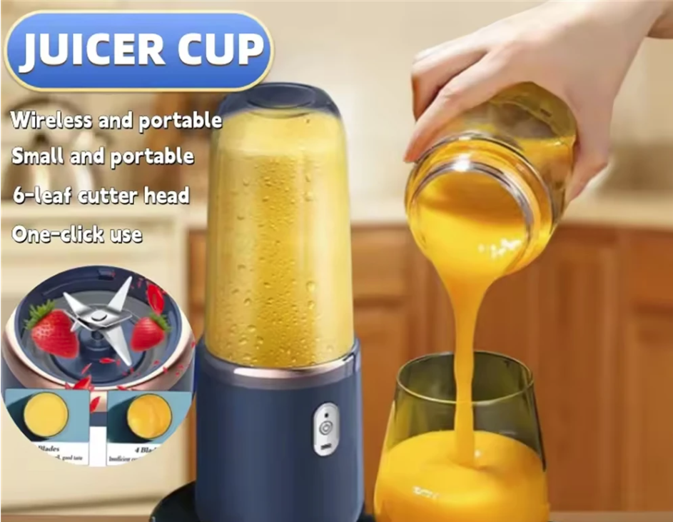 **Ultra-Portable Six-Blade Personal Power Blender**