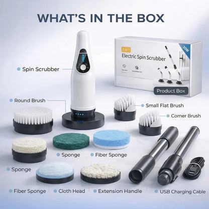 Stone & Hollow™ Electric Spin Scrubber